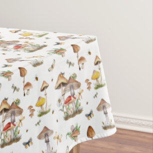 Whimsical Mushroom Woodland Tableclout   verzauber Tischdecke