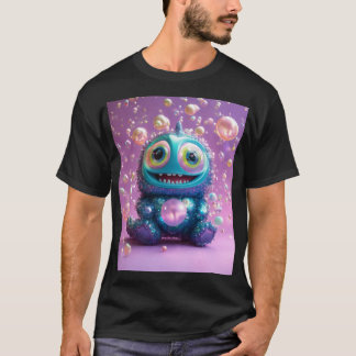 "Whimsical Narwhal T - Shirt - Regenbogenmagie unt