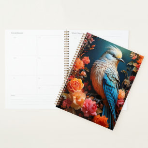 Whimsical Nature Blue Bird Planer