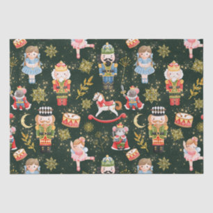 Whimsical Niedlich Nutcracker Ballet Dolls Fx Glit Seidenpapier