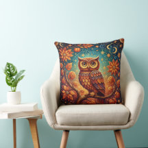 Whimsical Owl in der Nacht