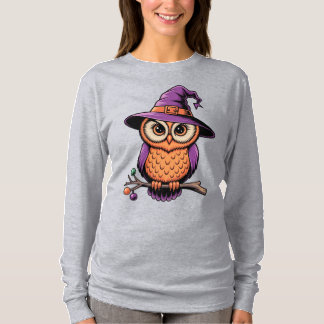 Whimsical Owl Witz T-Shirt