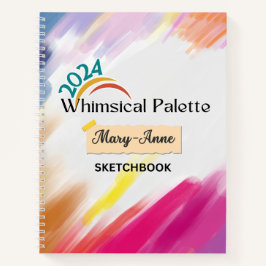 Whimsical Palette Sketchbook Notizbuch