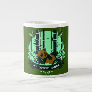 Whimsical Panda Geschenke: Adorable Designs & Artw Jumbo-Tasse