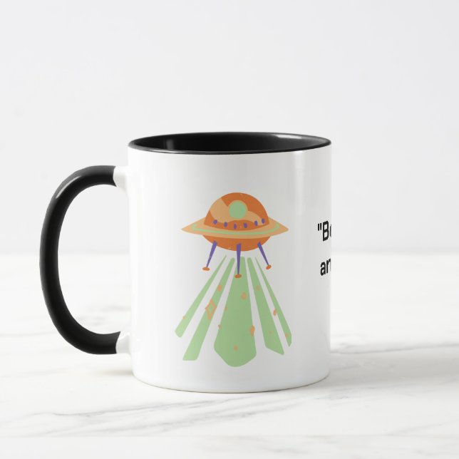 Whimsical Pastel UFO Tasse (Links)