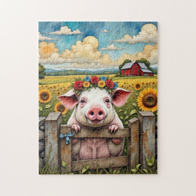Whimsical Pig (Vertikal)