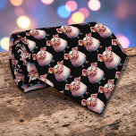 Whimsical Pig Custom Necktie Tie Krawatte<br><div class="desc">A unique and eye-catching necktie featuring a charming pig design. Perfect for adding a touch of personality and fun to any outfit. Ideal for those who appreciate quirky,  one-of-a-kind accessories.</div>