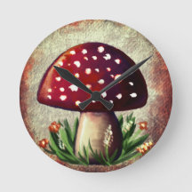 Whimsical Pilz & Fungi-Motiv – Naturinspiriert