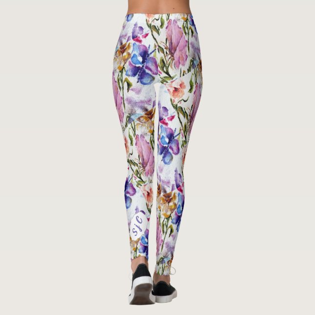 WHIMSICAL Pink Butterfly Leggings (Rückseite)