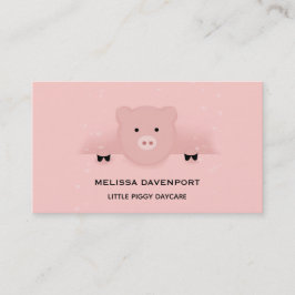 Whimsical Pink Visitenkarte