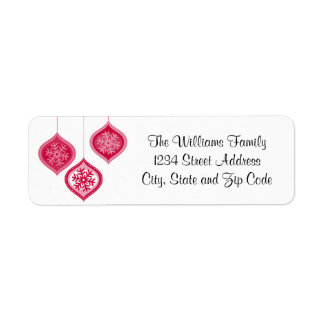 Whimsical Pink Weihnachtsschmuck Trio