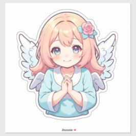 Whimsical Princess Fairy Aufkleber