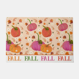 Whimsical Pumpkins Herbstlaubs Fußmatte
