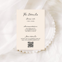 Whimsical Quirky handgeschriebene Hochzeitsdetails