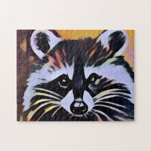 Whimsical Raccoon - Ein naturlich Inspiriertes Des