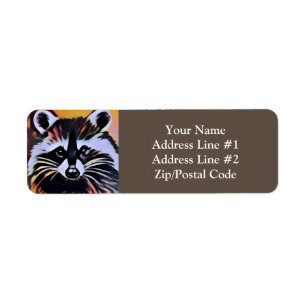 Whimsical Raccoon - Ein naturlich Inspiriertes Des