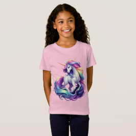 Whimsical Rainbow Unicorn T-Shirt