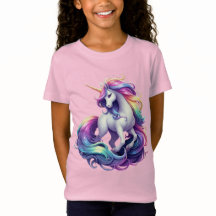 Whimsical Rainbow Unicorn
