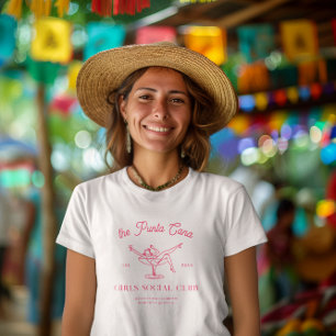 Whimsical Retro Gekritzel   Junggesellinnen-Wochen T-Shirt