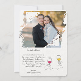 Whimsical Romance Wedite Invite Einladung