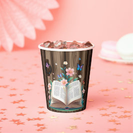 Whimsical Rustic Storybook Baby Dusche Pappbecher