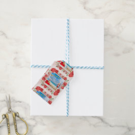 Whimsical Santa Claus Snow Geschenkanhänger