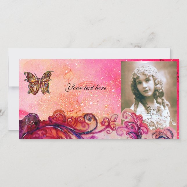 WHIMSICAL SCHNÖRKEL hell rot, rosa lila (Vorderseite)