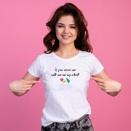 Whimsical Seashell Design T-Shirt