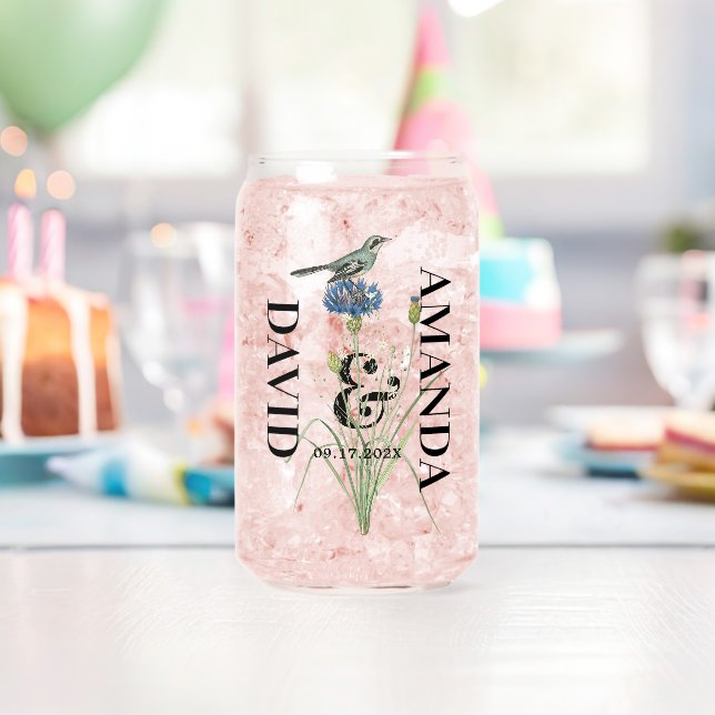 Whimsical Secret Garden Wildblumen Bouquet Dosenglas (Insitu (Geburtstag))