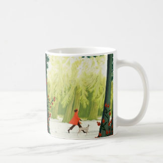 Whimsical Serenity Künstlerischer Kaffeebecher von Kaffeetasse