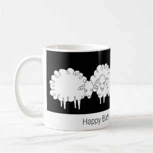 Whimsical Sheep Tasse