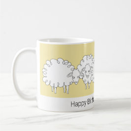 Whimsical Sheep Tasse