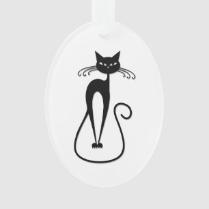Whimsical Skinny Chat noir