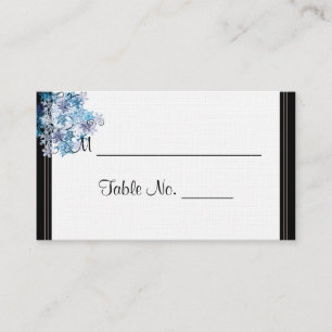 Whimsical Snowflake Tree Posh Hochzeiten Platzkart Platzkarte