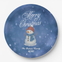Whimsical Snowman Frohe Weihnachten