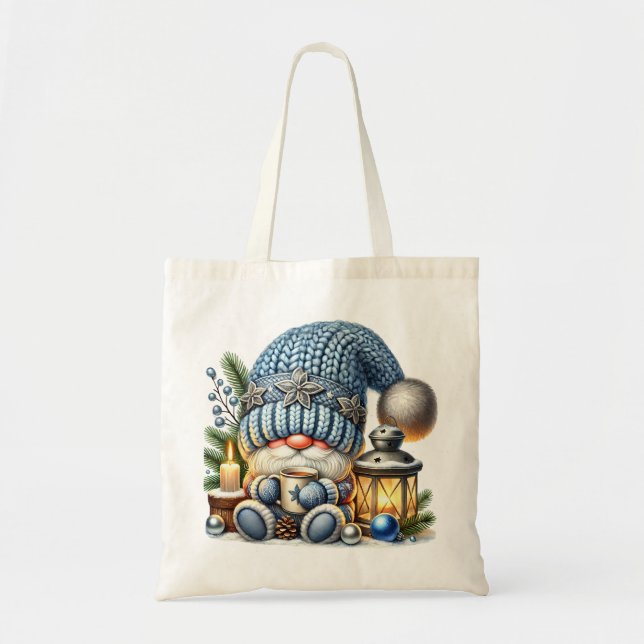 Whimsical Snowman Tote Bag Tragetasche (Vorne)