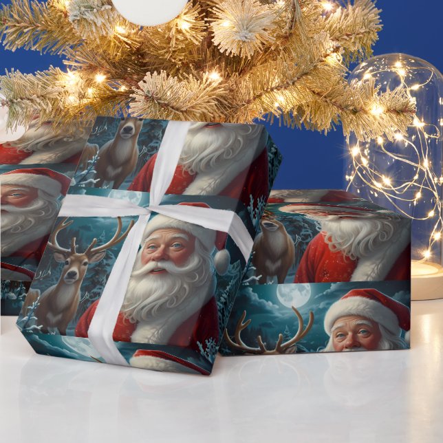 Whimsical Snowman Weihnachtswerk Geschenkpapier (Feiertage)