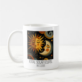 Whimsical Solar Eclipse Kaffeetasse