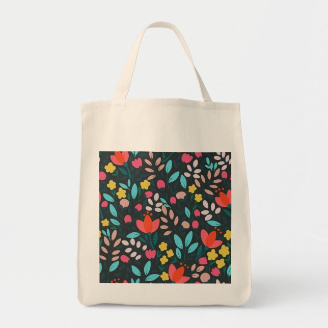 Whimsical Spring Garden Party Tragetasche (Vorne)