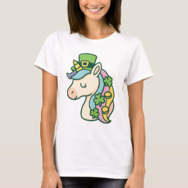 Whimsical St. Patrick’s Day Unicorn T-Shirt