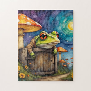 Whimsical Storybook Frog