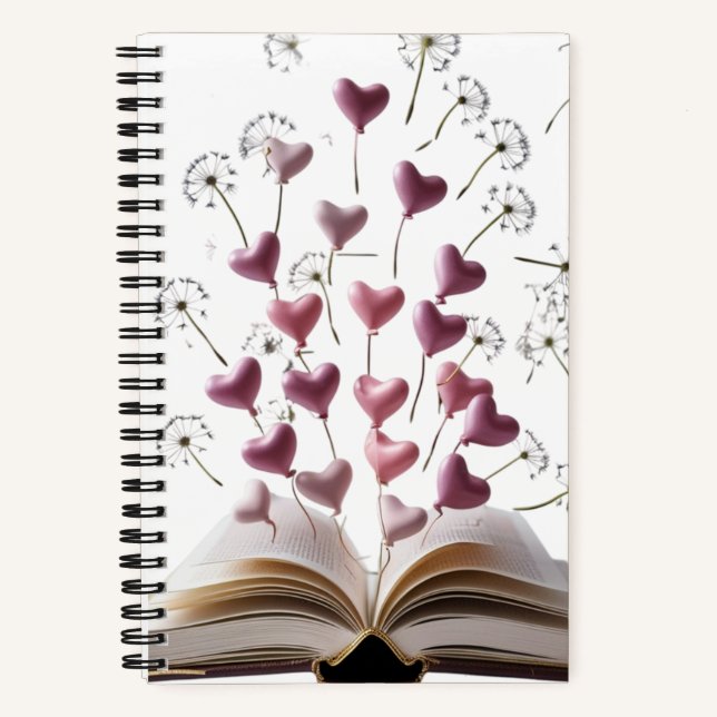 Whimsical Storybook Spiral Notebook - Aesthetic  Notizbuch (Vorderseite)