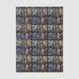 Whimsical Südwest Coyote Tiled Decoupage Seidenpapier