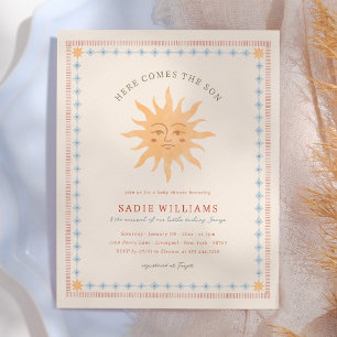 Whimsical Sunshine Vintage Sonne Budget-Baby-Party
