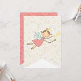 Whimsical Sweet Fairy Princess Girl Birthday Party