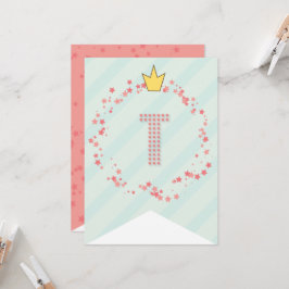 Whimsical Sweet Fairy Princess Girl Birthday Party Karte