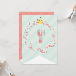 Whimsical Sweet Fairy Princess Girl Birthday Party Karte