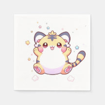 Whimsical Tiger Baby Dusche