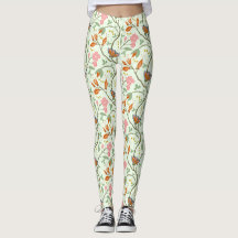 Whimsical Trailing Folk Art Floral