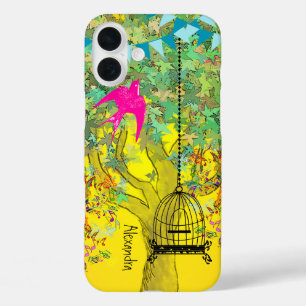 Whimsical Tree Birdcage Bright Color Musical Notes title_seo2